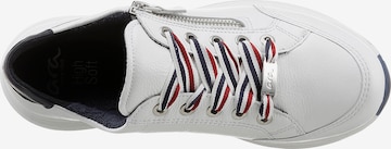 ARA Athletic Lace-Up Shoes 'Osaka' in White