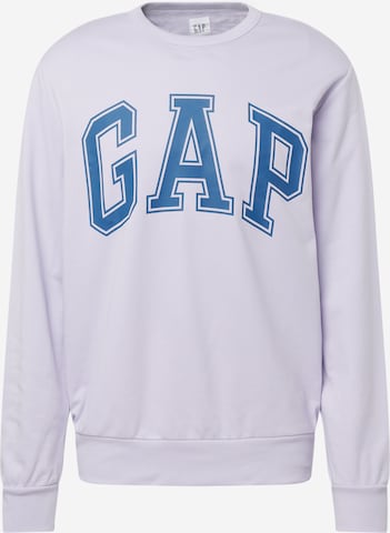 GAP Sweatshirt in Lila: voorkant