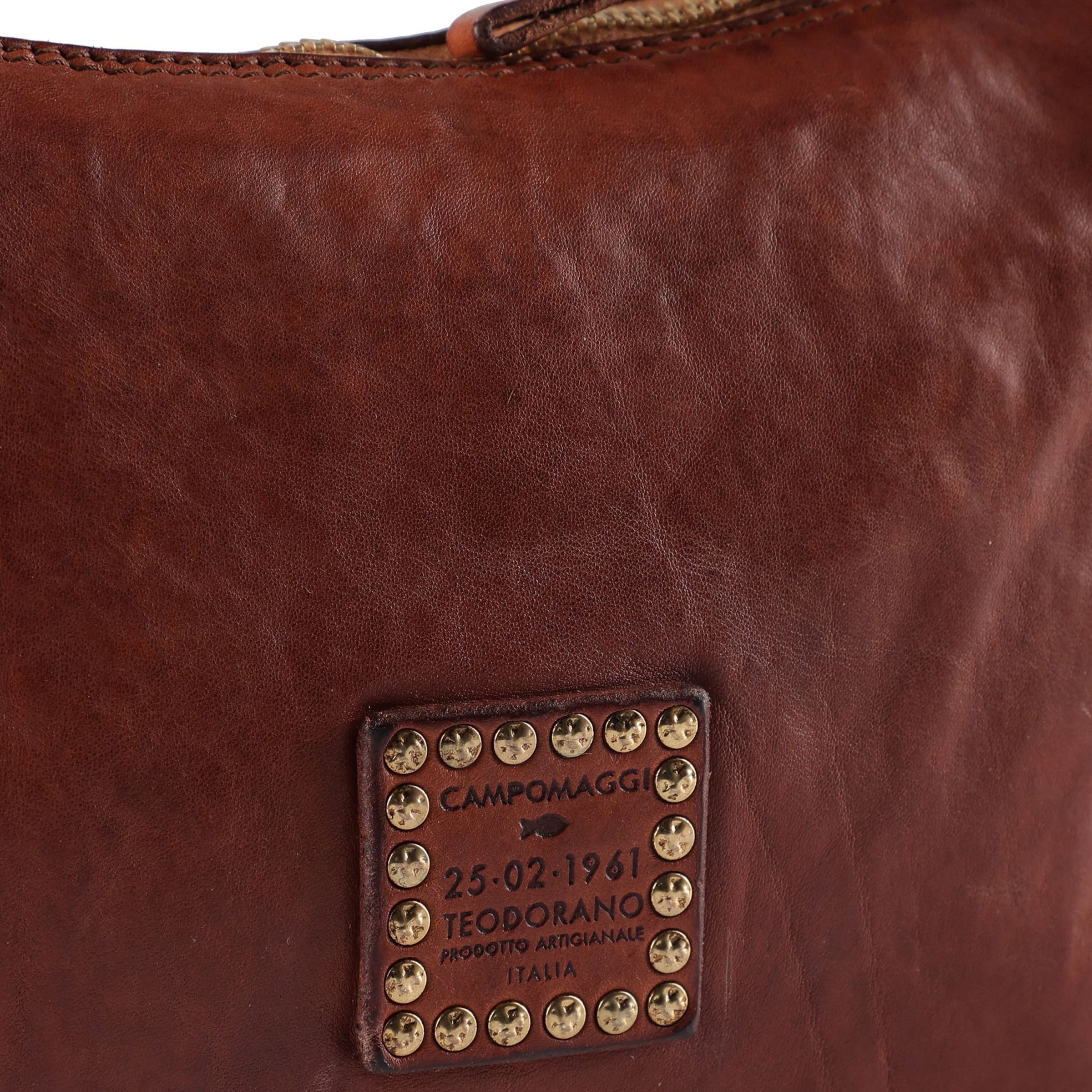 Campomaggi Schoudertas 'Eva' in Rood