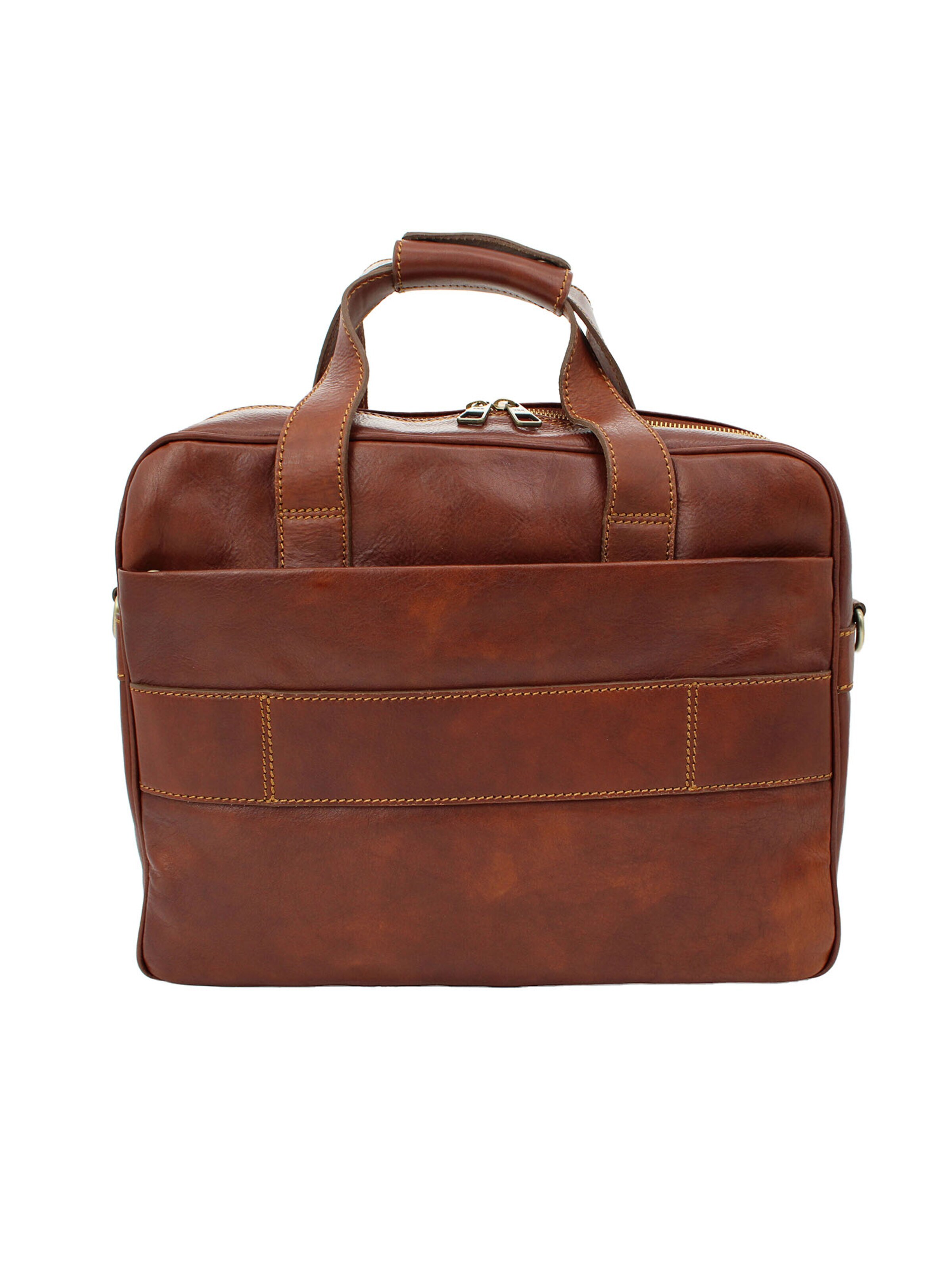 bupell Laptop Bag 'Clemente' in Brown