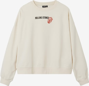 Felpa di LMTD in bianco: frontale