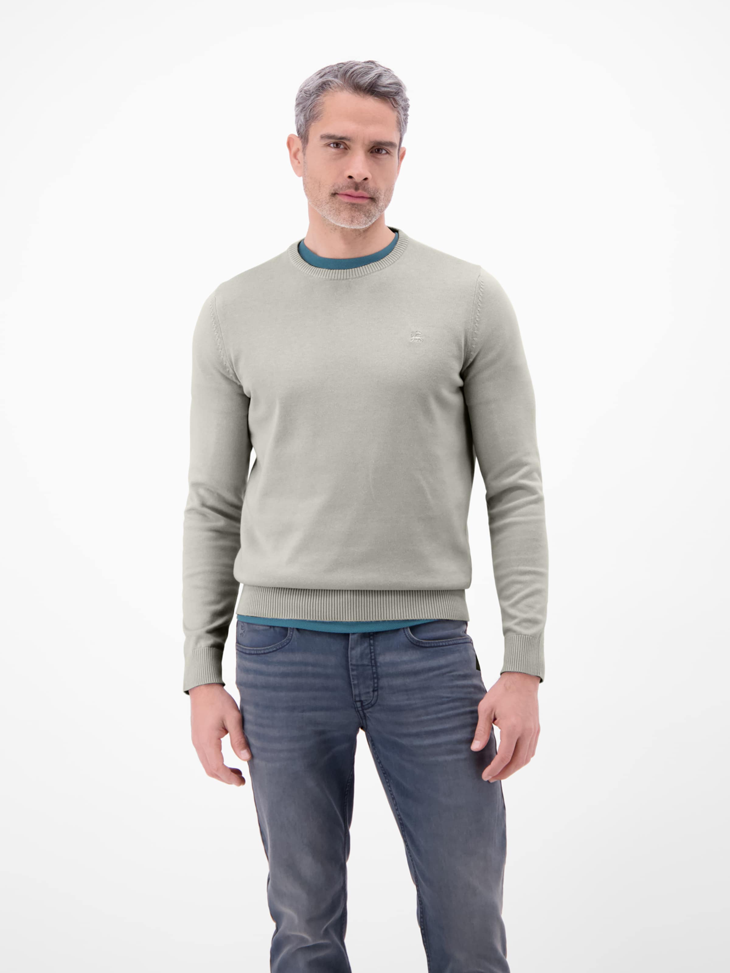 LERROS Pullover in Grau: Vorderseite