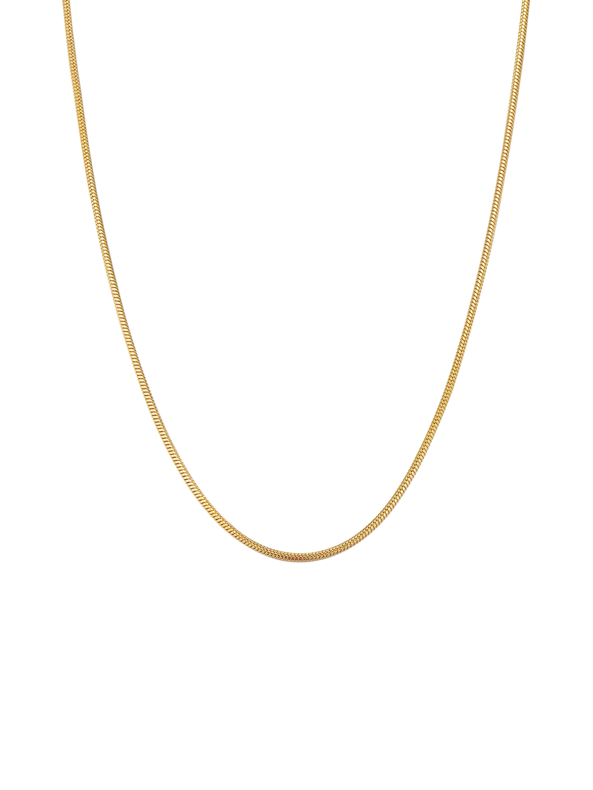 Hey Happiness - Cadena 'Snake Flow' en oro