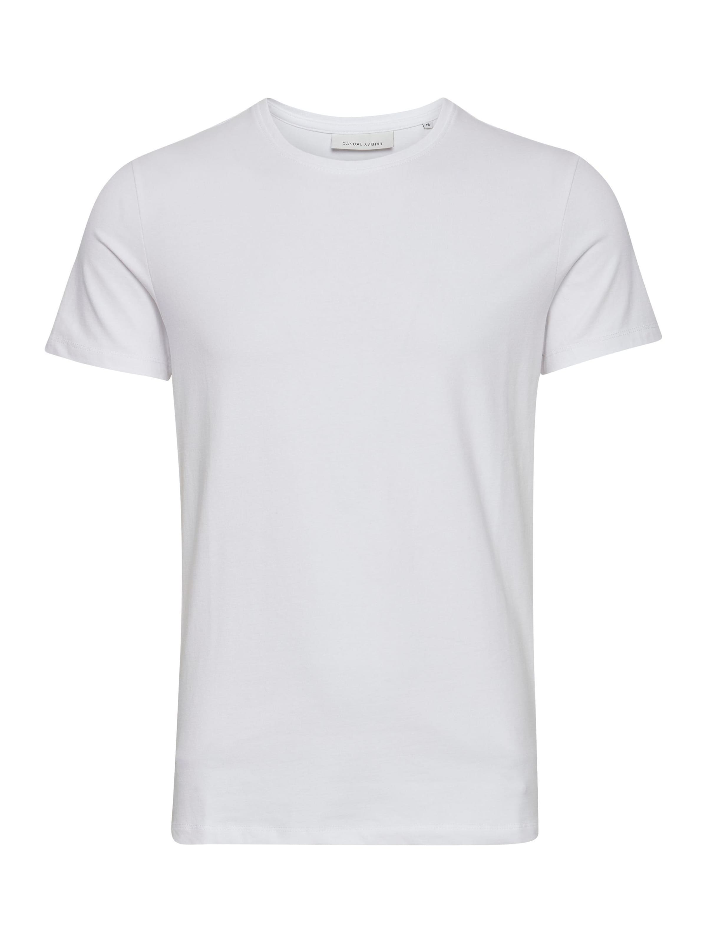 Casual Friday Shirt 'David' in Weiß: Vorderseite