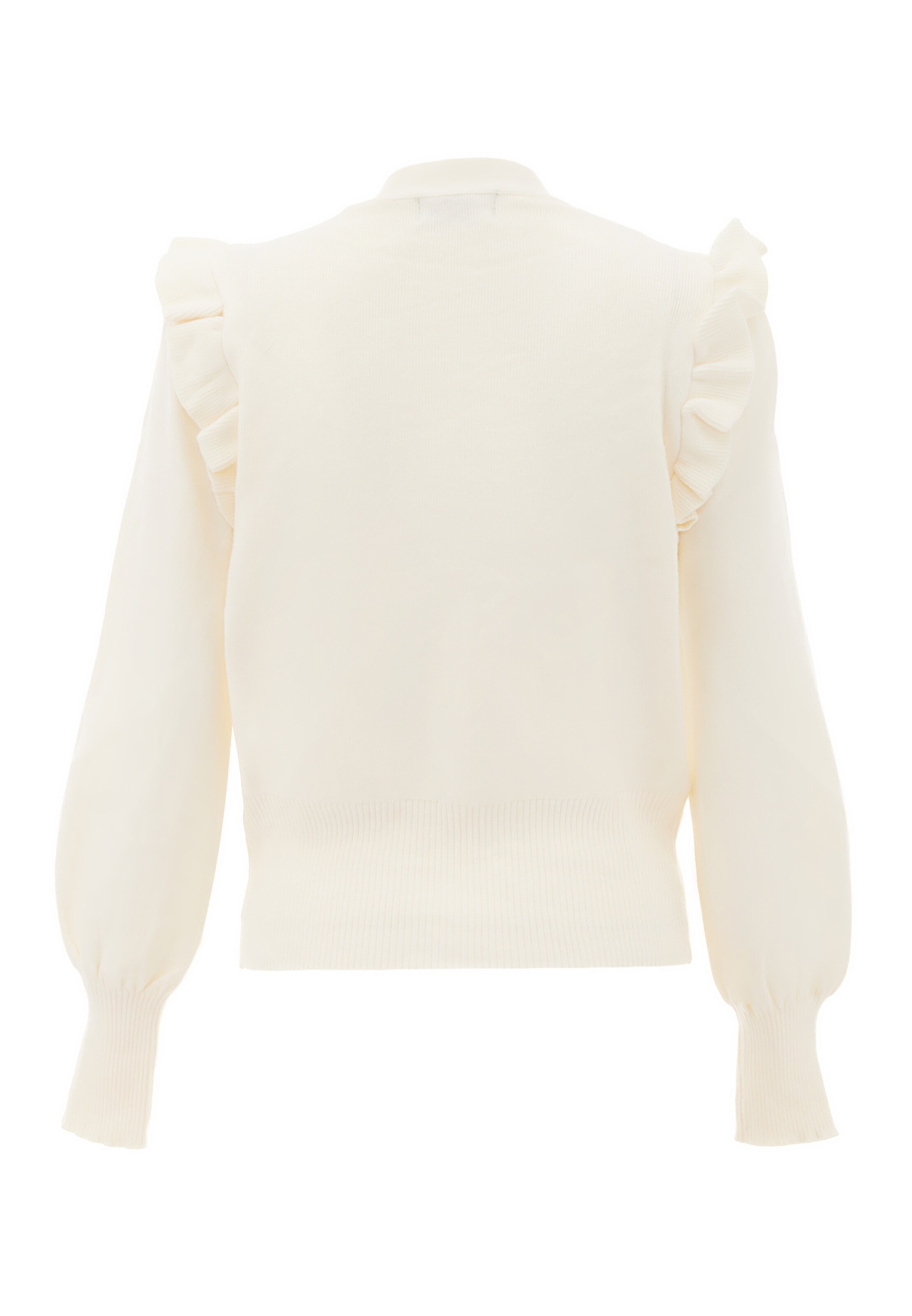 NAEMI Strickjacke in Weiß