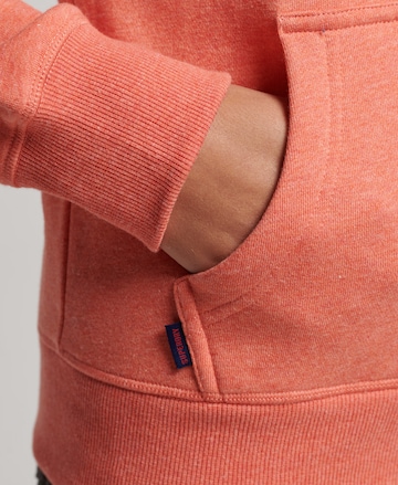 Superdry Zip-Up Hoodie in Orange