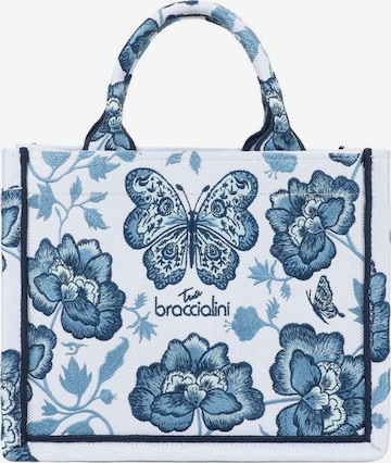 Borsa a mano 'Queen' di Braccialini in blu: frontale