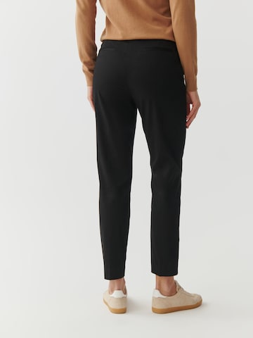 Regular Pantalon à plis 'JAKINA' TATUUM en noir