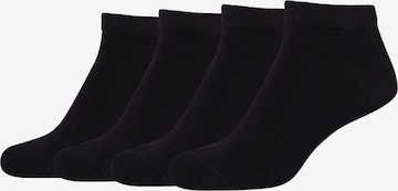 camano Ankle socks in Black: front
