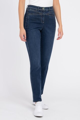 Regular Jean Recover Pants en bleu : devant