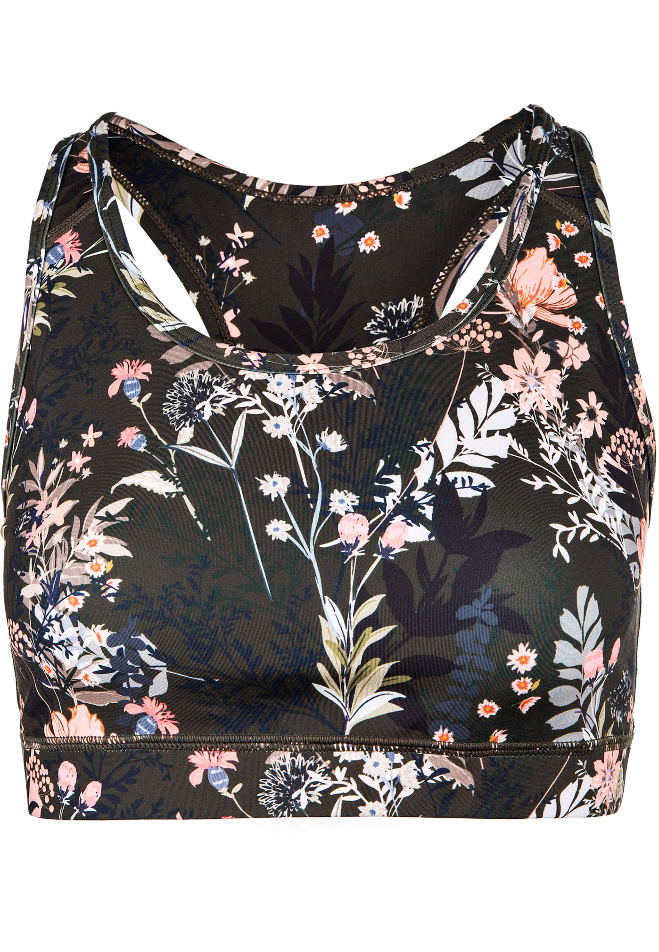 Athlecia Bralette Sports bra in Brown: front