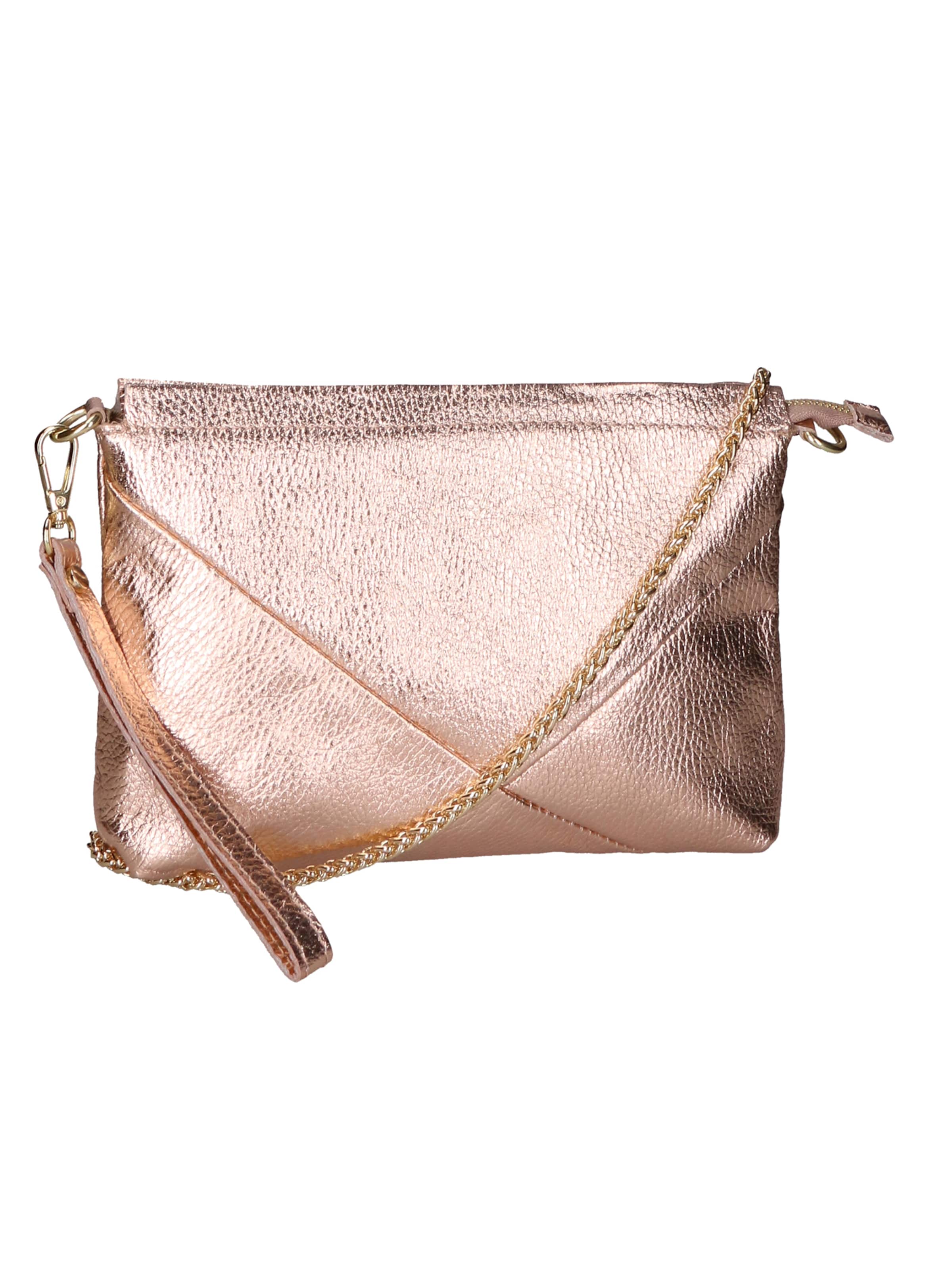 Gave Lux Clutch in Gold: front