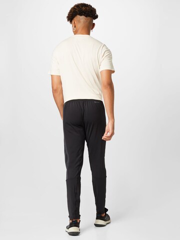 ADIDAS SPORTSWEAR Tapered Sports trousers 'Colourblock' in Black