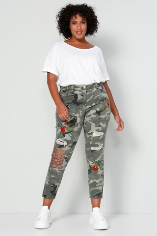 Angel of Style Regular Broek in Groen