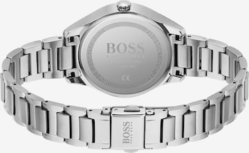 BOSS Black Analoguhr in Silber