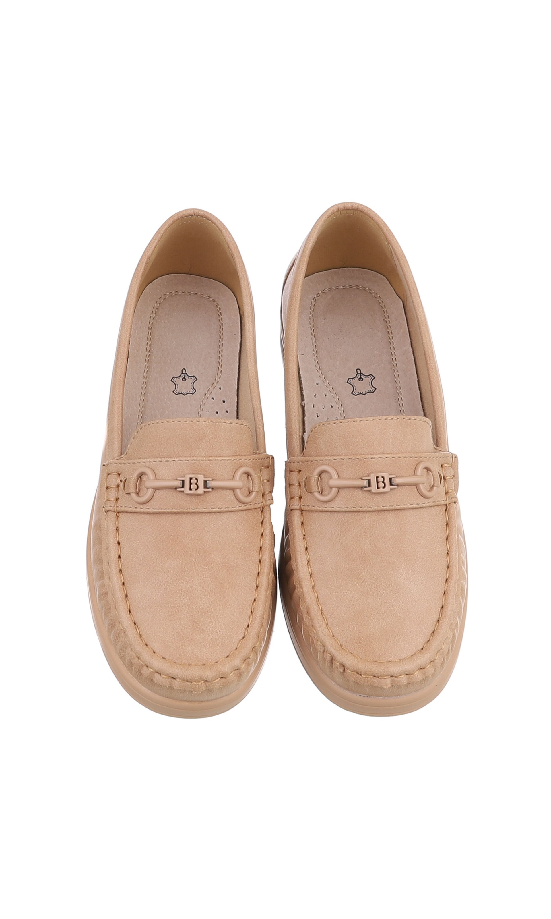 Ital-Design Moccasins in Brown