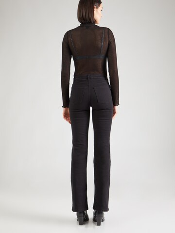 Monki Flared Pants in Black