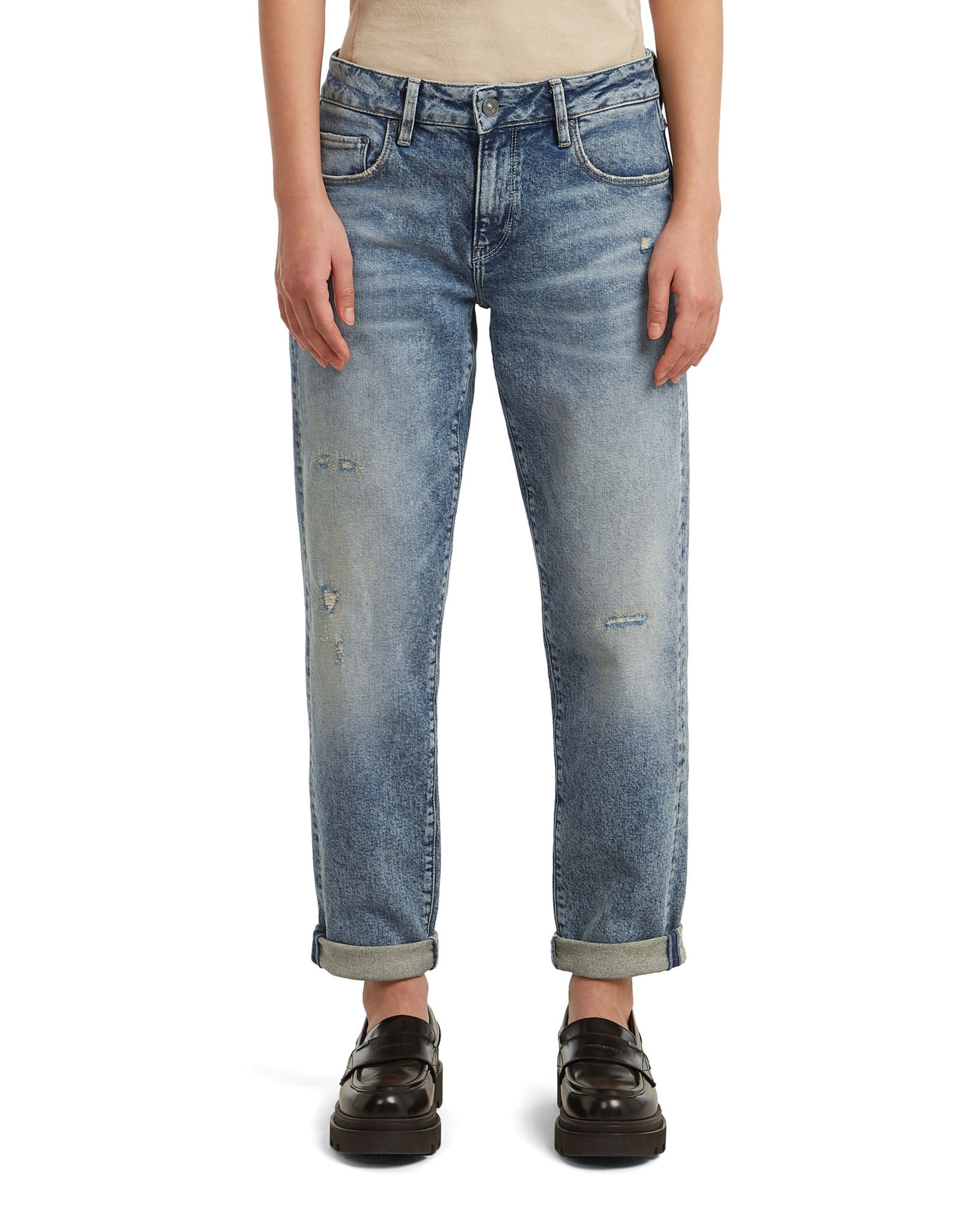 G-STAR Loosefit Jeans 'Kate' in Blauw: voorkant