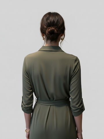 WEARABLE STORIES - Vestido 'Pim' en verde