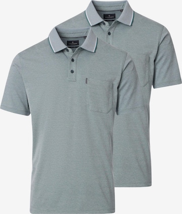 CASAMODA Shirt 'Basic' in Groen: voorkant
