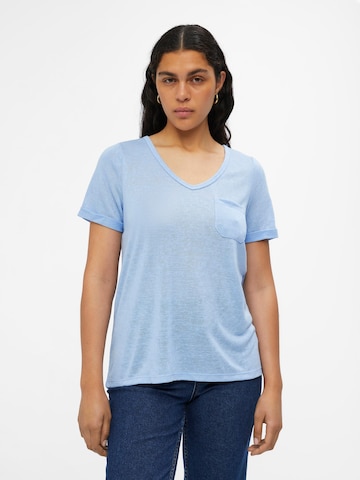 OBJECT - Camiseta 'Tessi' en azul: frente