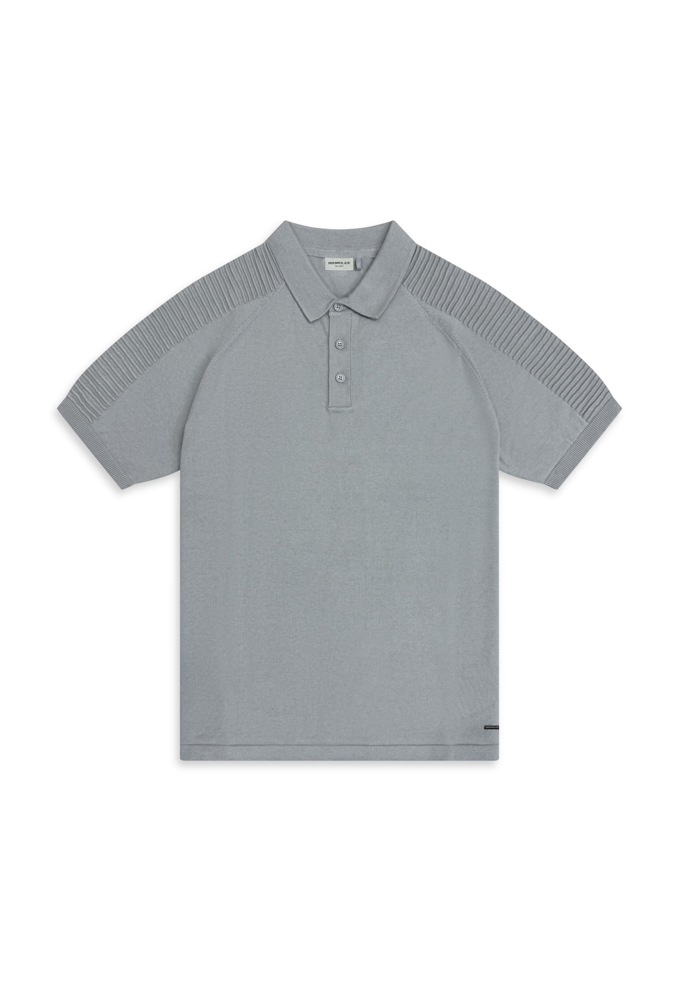 883Police Pullover 'Salle' in Grau: Vorderseite