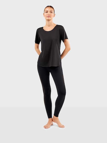 Gisela Slimfit Leggingsit värissä musta