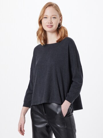 Pull-over COMMA en gris : devant