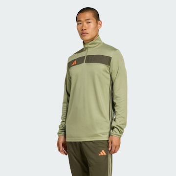 T-Shirt fonctionnel 'Tiro 25 Essentials' ADIDAS PERFORMANCE en vert : devant