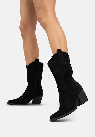 Stivale da cowboy di Salinyang in nero