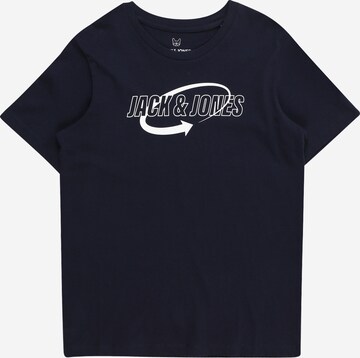 Maglietta 'ARROW' di Jack & Jones Junior in blu: frontale