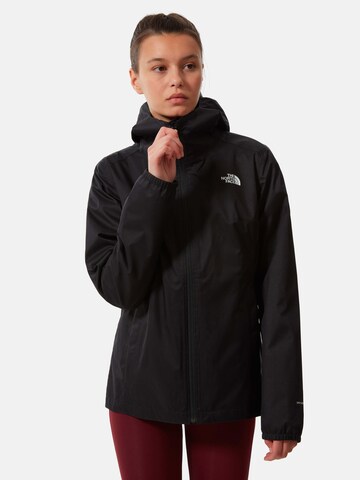 THE NORTH FACE Outdoor Jacket 'Quest' in Black: front