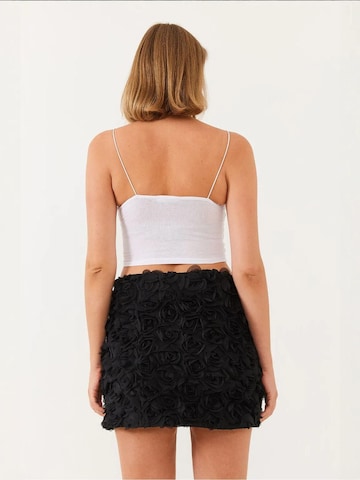Jupe Bianco Lucci en noir