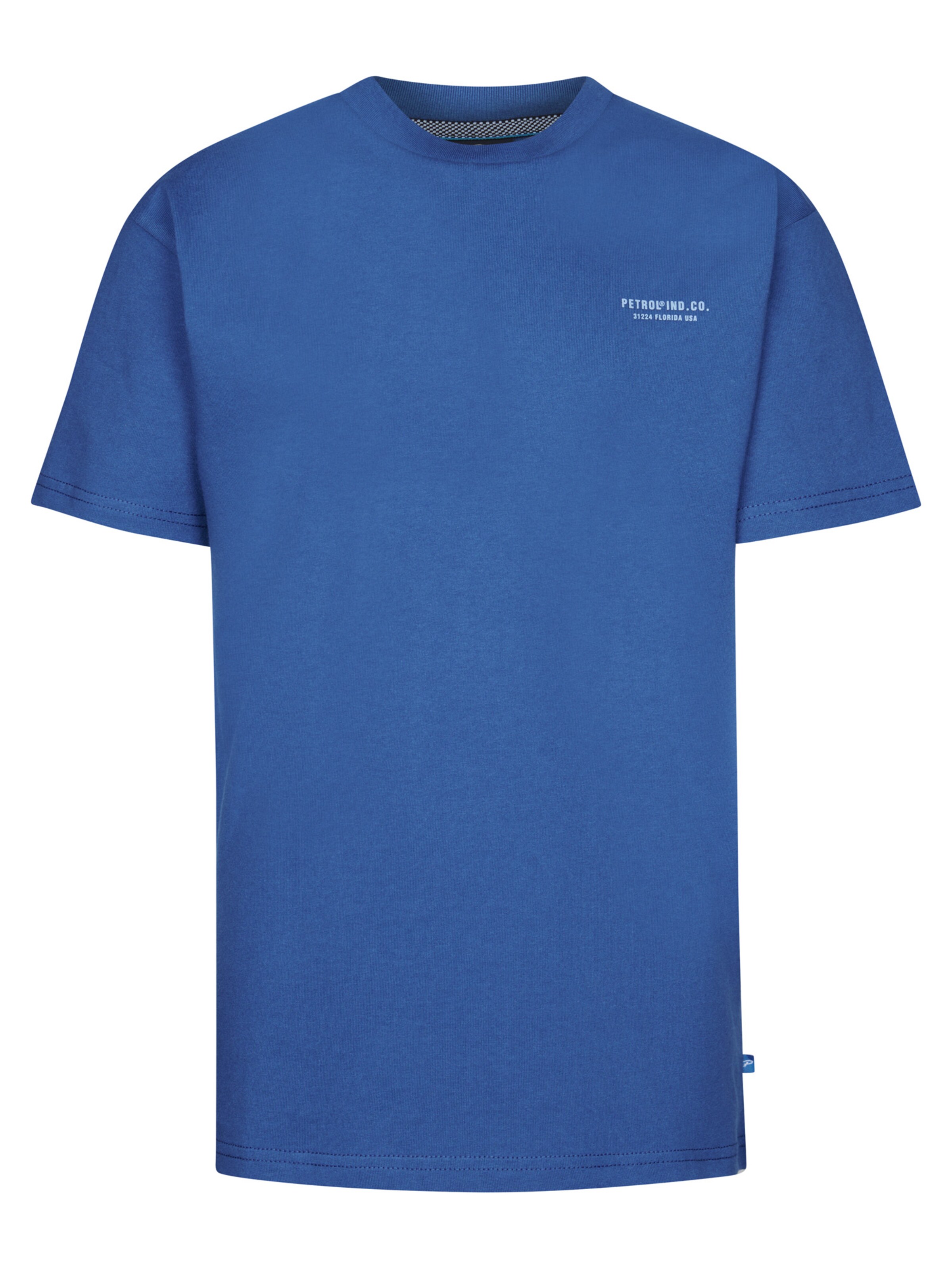 zils Petrol Industries T-Krekls 'Nautical': no priekšpuses