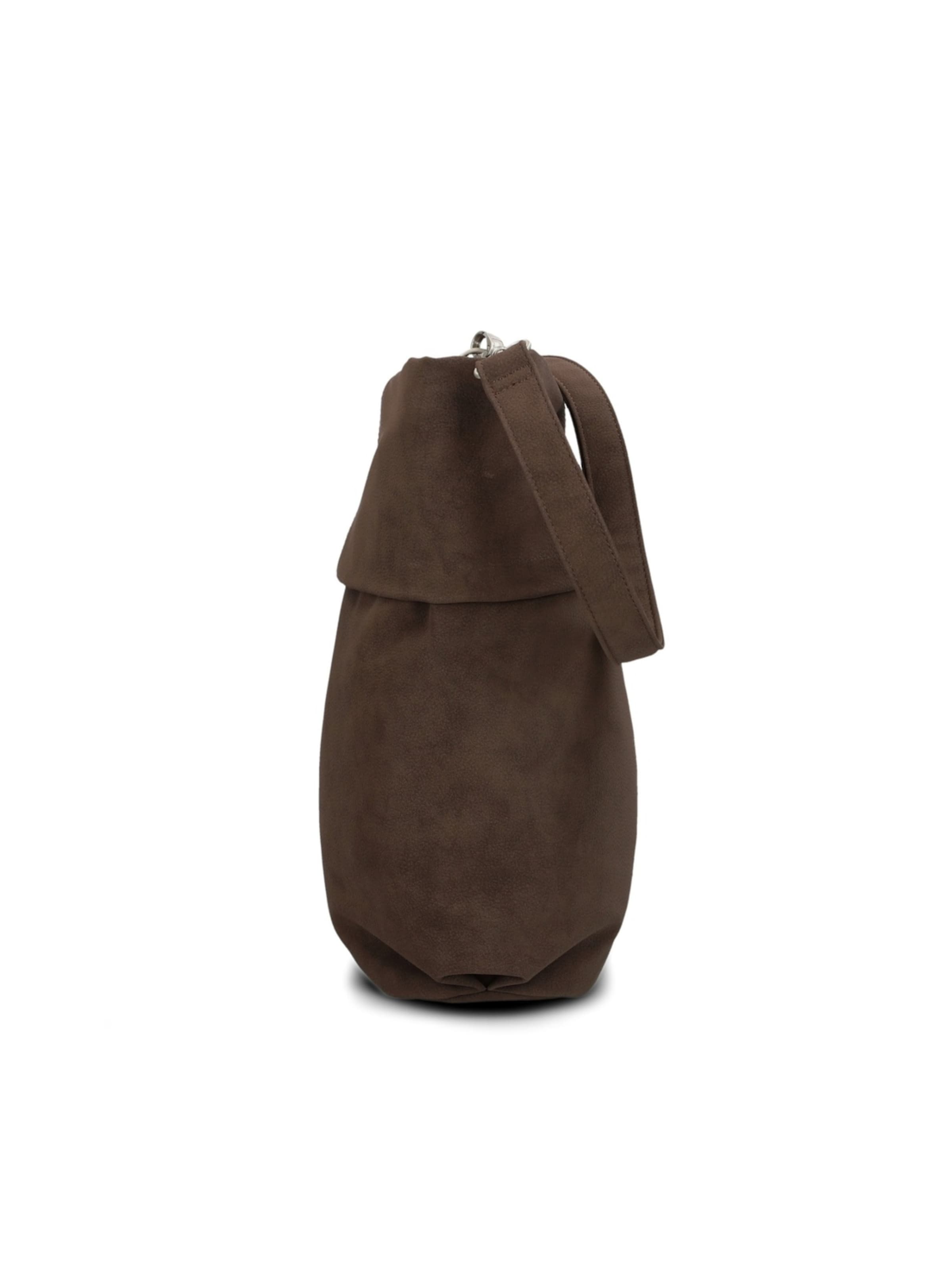 Borsa a spalla 'MADEMOISELLE.M M12' di ZWEI in marrone