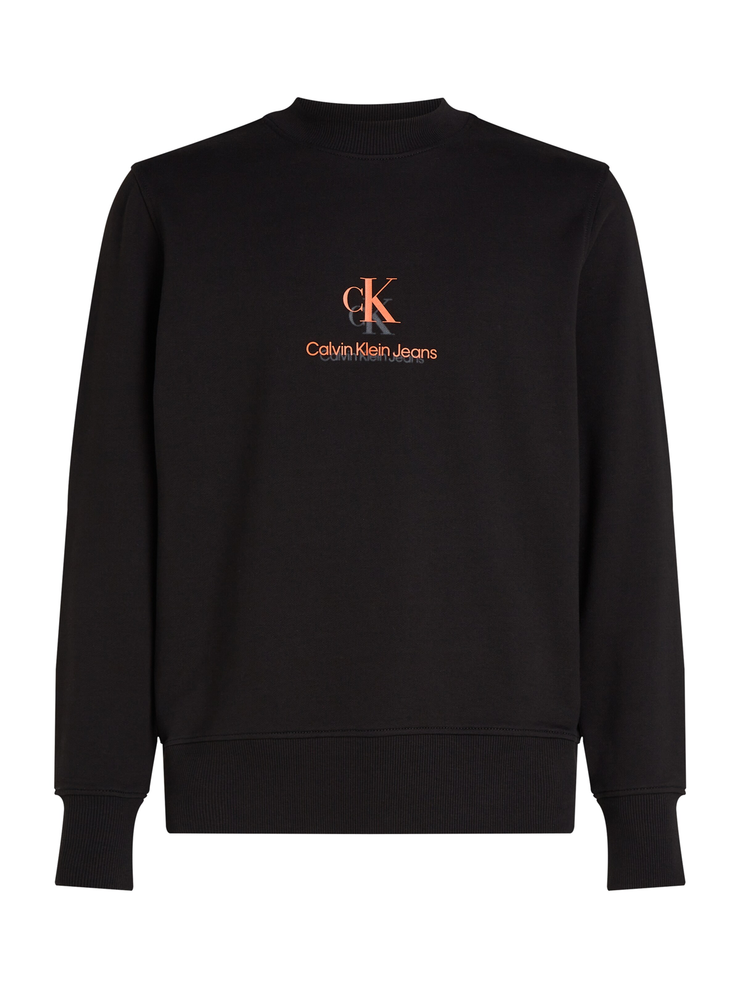 Calvin Klein Jeans Dressipluus, värv must: eest vaates