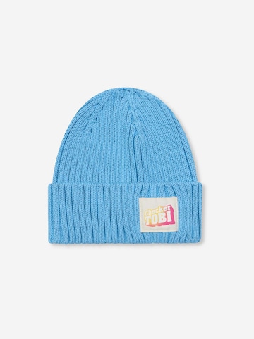 Play Play Pauly Mütze 'CHECKER TOBI'‌‌‌‌‌‌‌ in Blau: Vorderseite