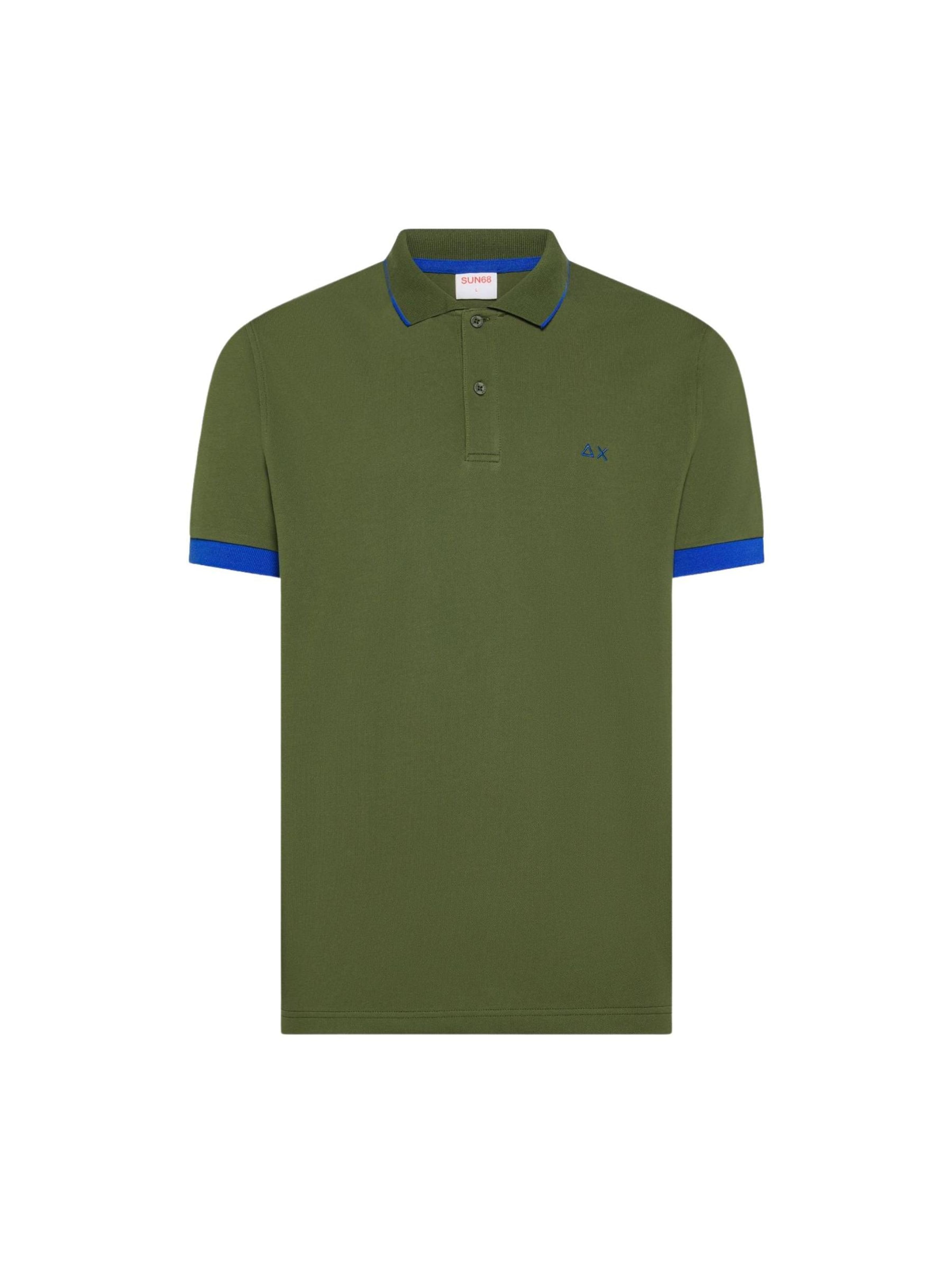 SUN68 Poloshirt in Grün: Vorderseite