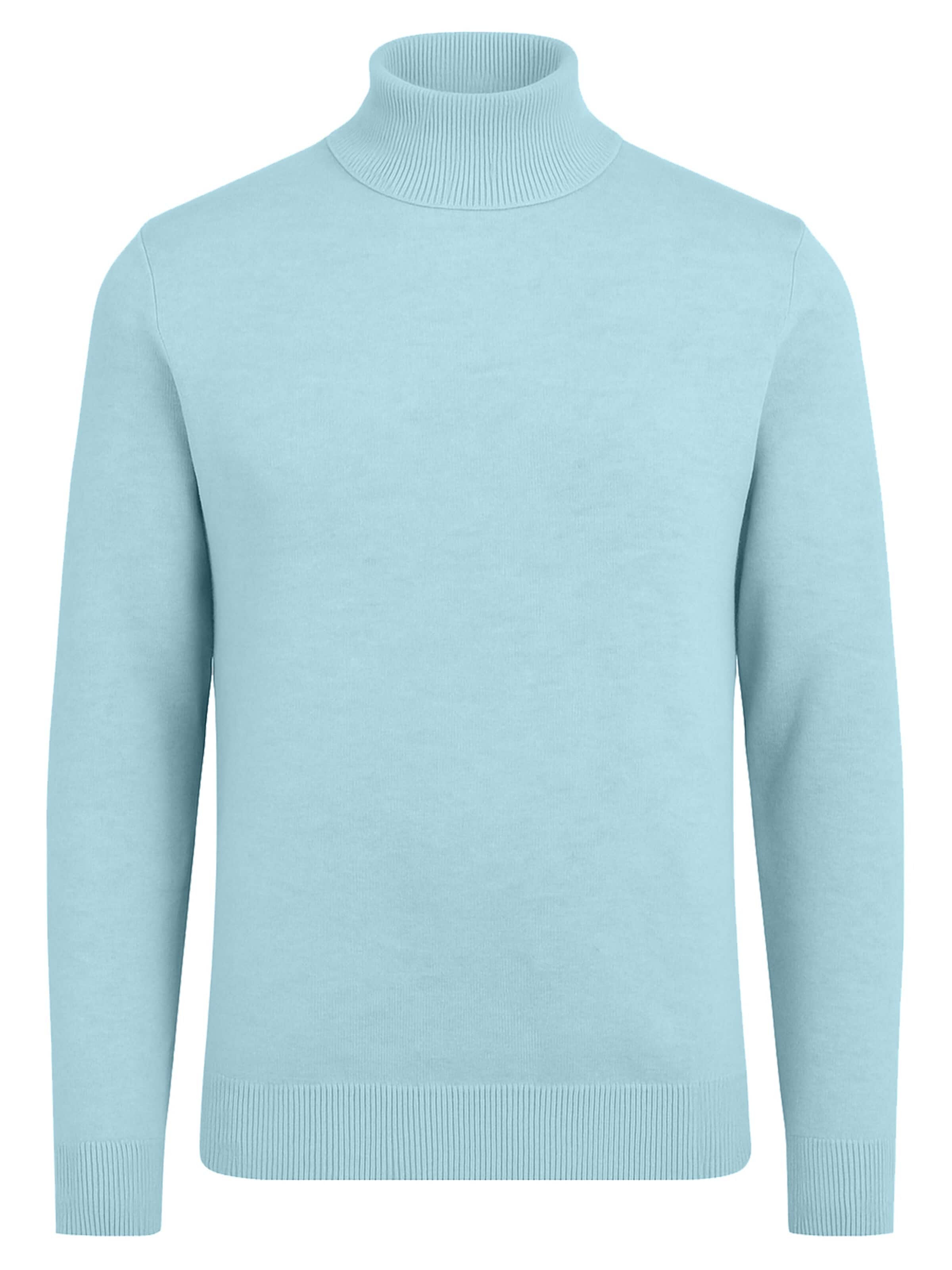 Vercate Trui 'No. 17' in Blauw: voorkant