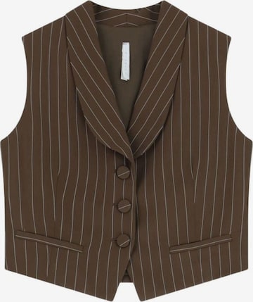 IMPERIAL - Chaleco para traje 'GILET' en marrón: frente