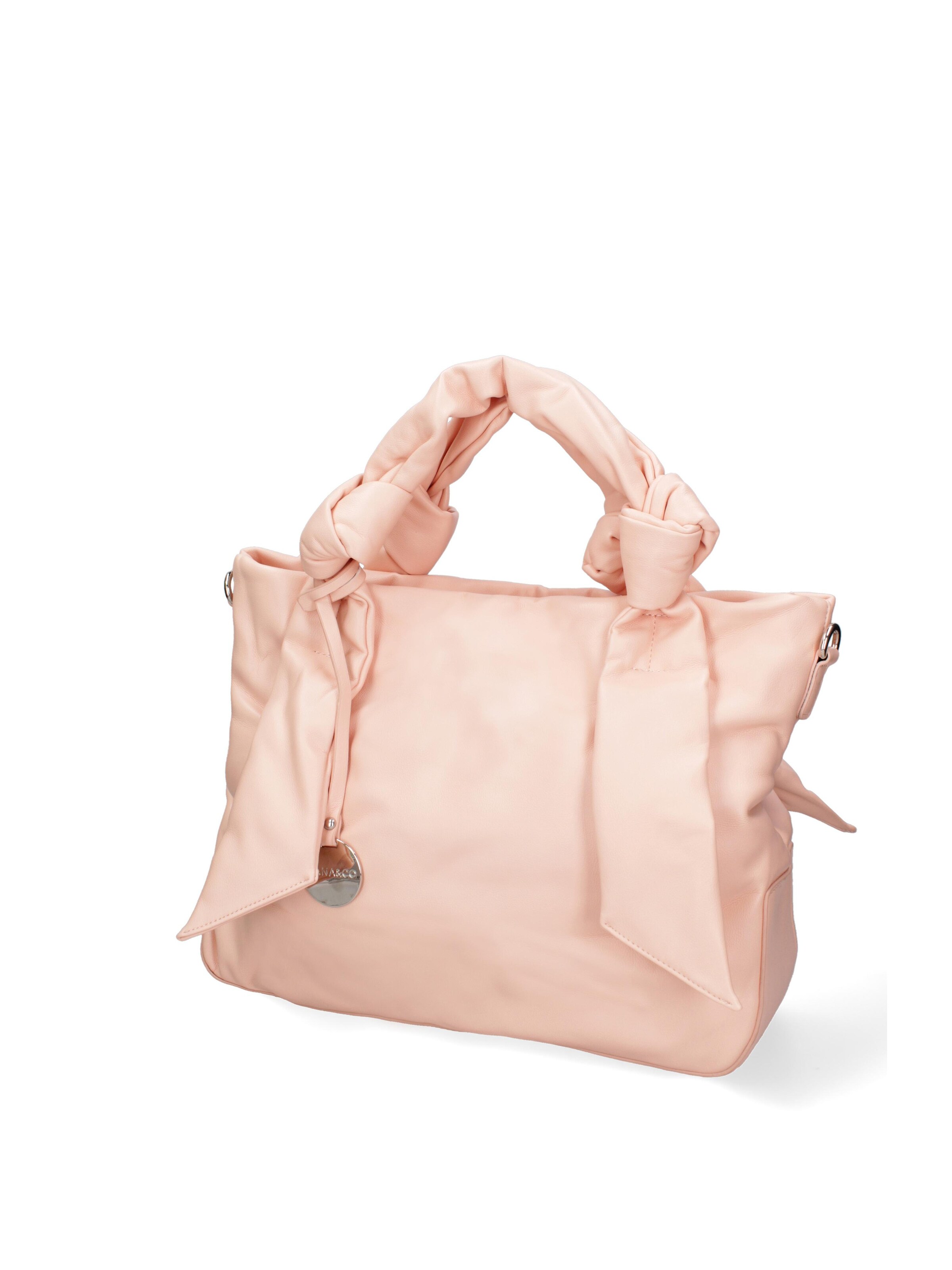Shopper 'Borsa Shopper Donna Ecopelle con Zip e Tracolla Regolabile' di Diana&Co. in rosa