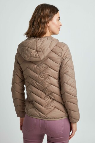 Fransa Between-Season Jacket 'FRBAPADDING' in Brown