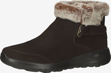 SKECHERS Ankle Boots in Brown: front