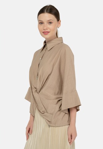 FRESHLIONS Blouse 'Maya' in Beige