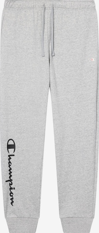 Champion Authentic Athletic ApparelTapered Hlače - siva boja: prednji dio