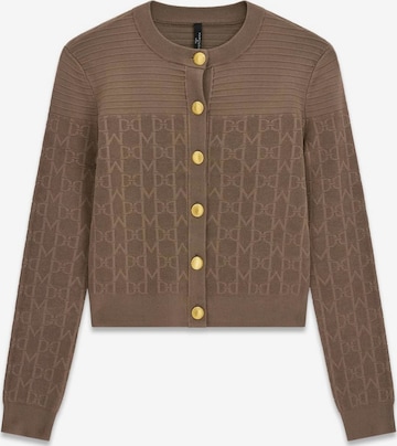 GUESS by Marciano Strickjacke 'Yamna' in Braun: Vorderseite