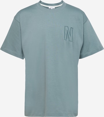NORSE PROJECTS T-Shirt 'Simon' in Blau: predná strana