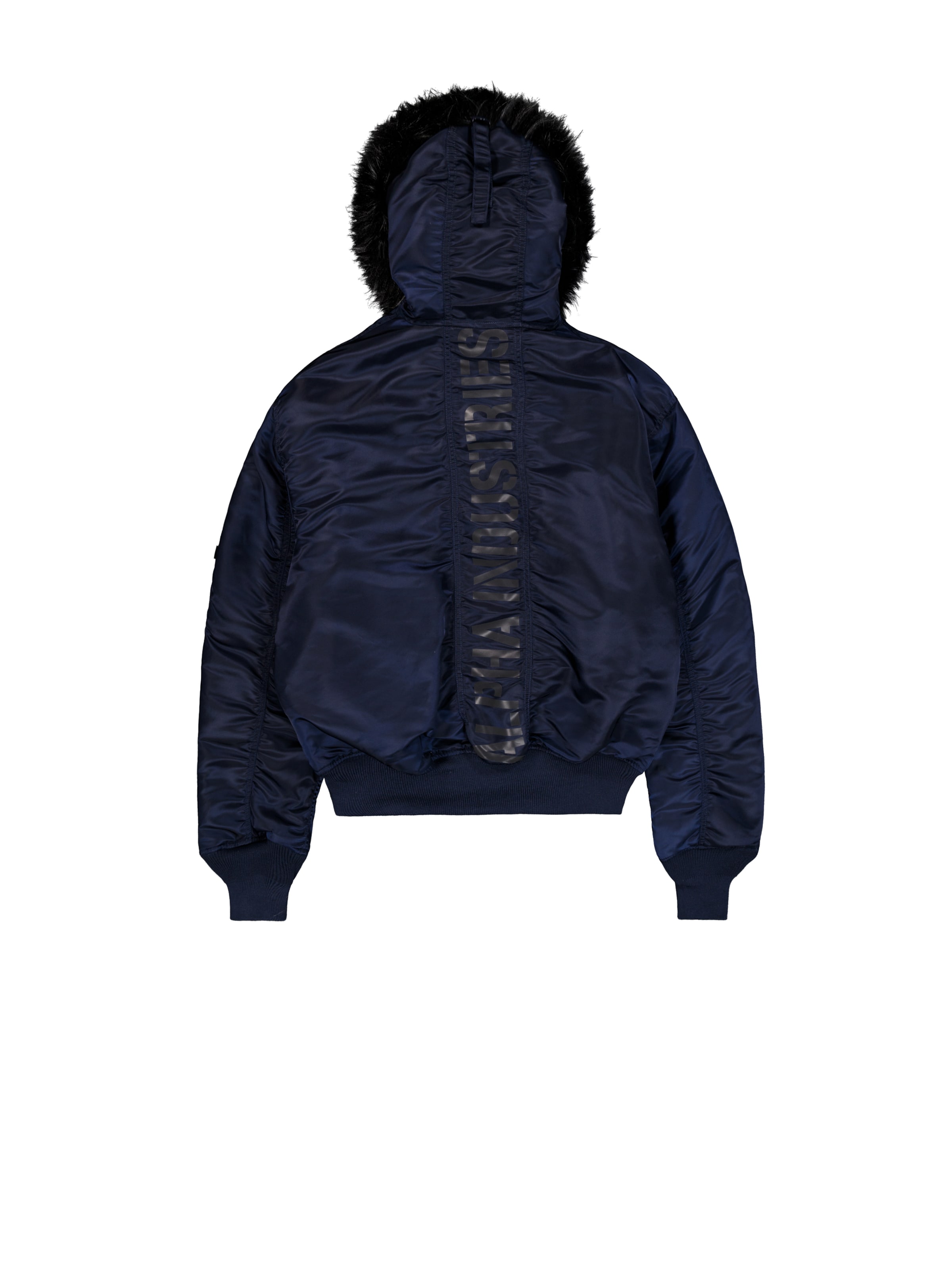 ALPHA INDUSTRIES Зимняя куртка '45/P Hooded Custom' в Синий