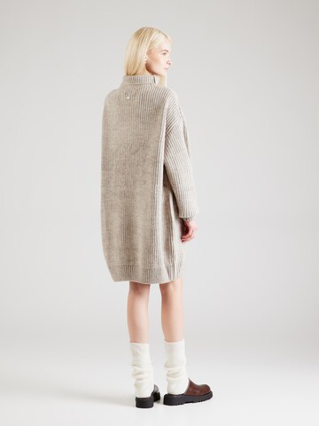 Abito in maglia di Superdry in grigio