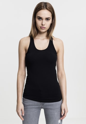 Urban Classics Top in Schwarz: predná strana